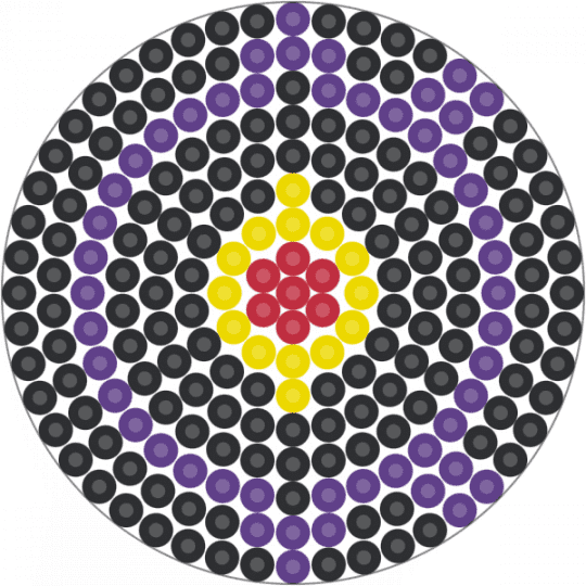 Mewtwo Ball - black, purple