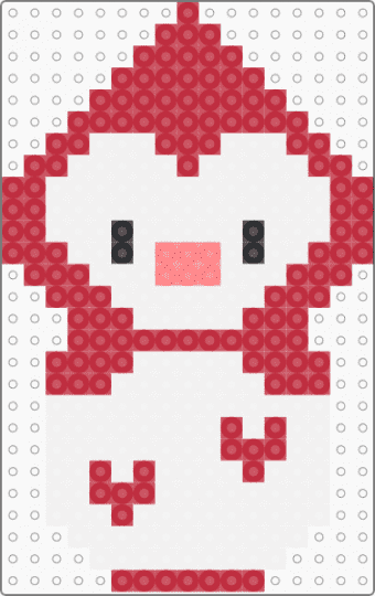 Card Soldier - Hearts - red,white