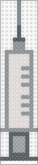 Medical Syringe - gray,beige