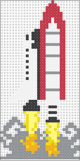 Space Shuttle - red,gray