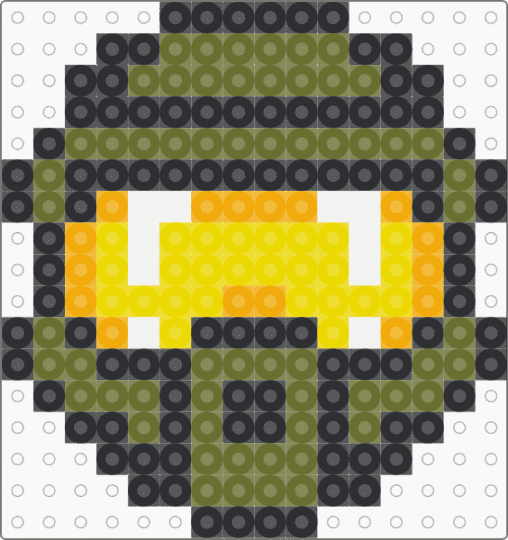 Halo Helmet - gold