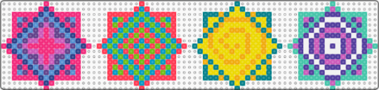 Flowstars - red,yellow,purple,colorful