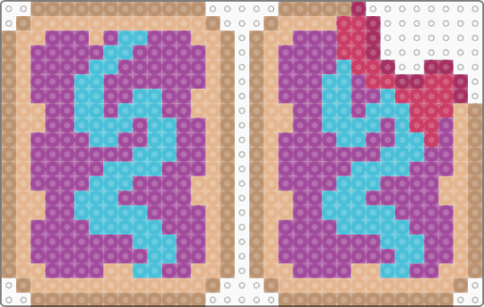 Wild Berry Pop-Tarts - beige,pink