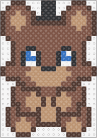 FNAF Mini Freddy - freddy fazbear,teddy,fnaf,five nights at freddys,video game,cute,chibi,character