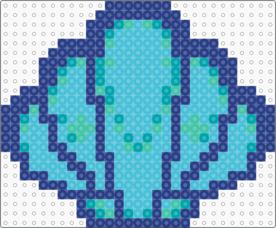 Sea Shell - blue, light blue