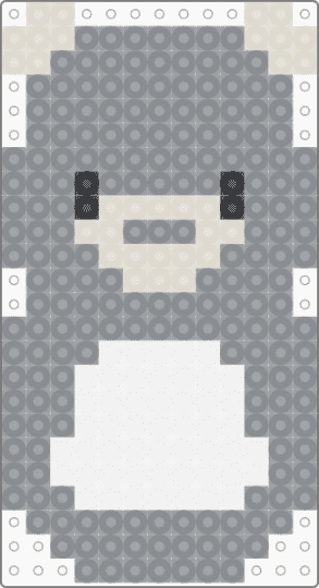 Care Bear Template - gray