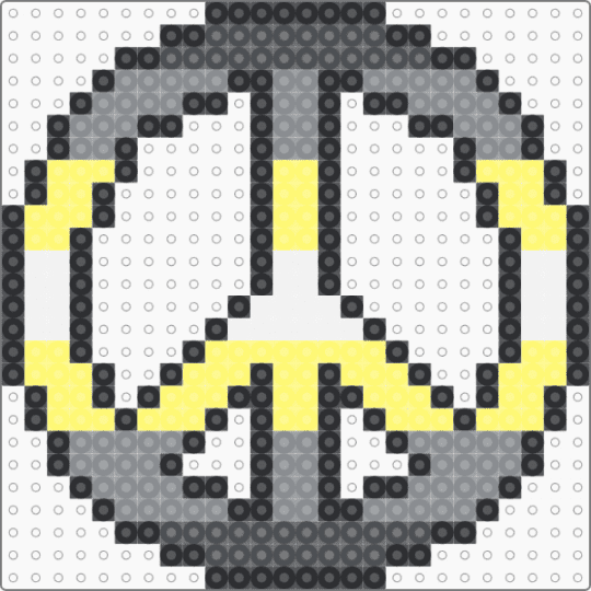 Demigender Pride Peace - yellow,gray
