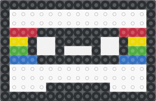 Cassette Tape Template - black,red,blue
