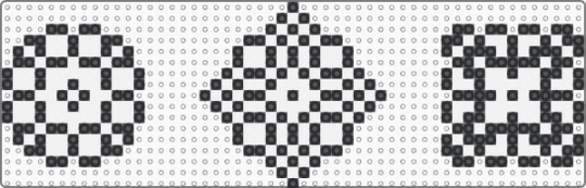 Pixel Mandala Template (2) - black,white