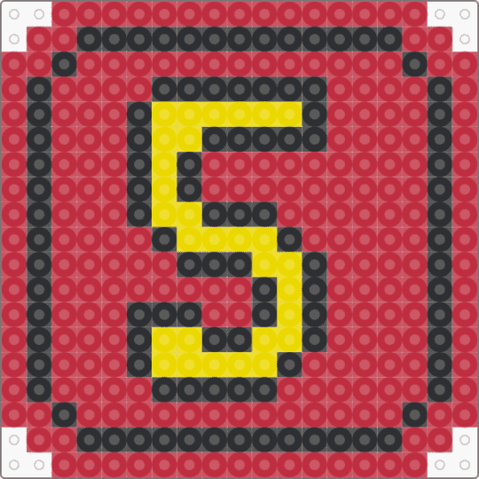 James Coaster - red
