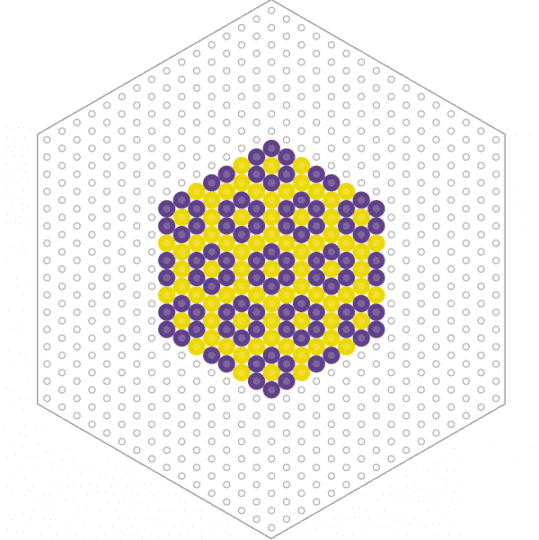 Intersex Pride Polka Dot - yellow,purple