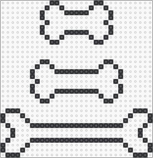 Bone Template - black