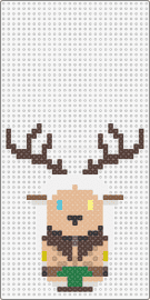 Nyall Wynn (Buck) - nyall wynn,deer,woodland,antlers,whimsical,charming,creature,playful expression,tan
