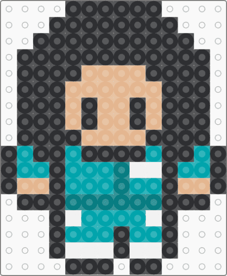 Kang Sae-byeok (Player 067) - black,teal,beige