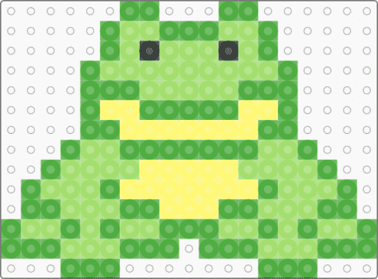 Green Frog Charm - green