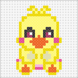 FNAF Mini Chica - chica,fnaf,five nights at freddys,video game,cute,character,horror,yellow