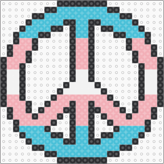 Trans Pride Peace - light blue,beige,pride,lgbtqia,peace