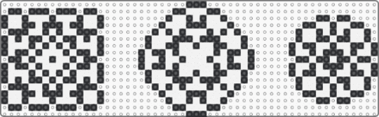 Pixel Mandala Template (1) - black,white