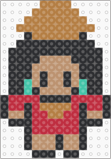 Emperor Kuzco - red,beige,tan