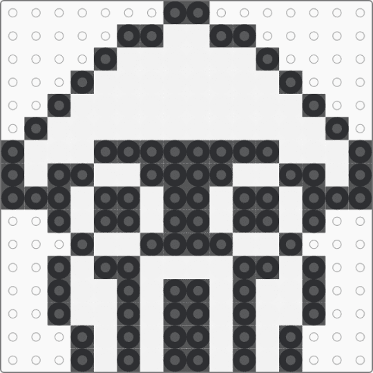 SMB 3 Blooper - black,white