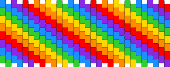 Rainbow stripes (diaganol) - purple,orange,green,colorful