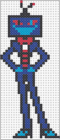 Vox pattern for my freind - black,blue