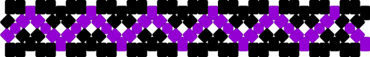 Black & Purple pattern Xbase - black, purple