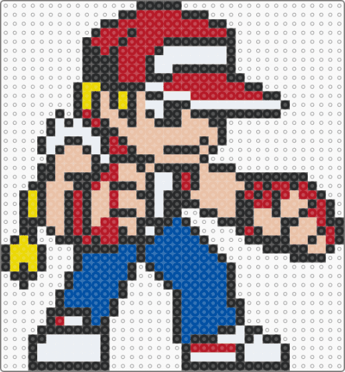 Terry Bogard KOF - beige,blue,red