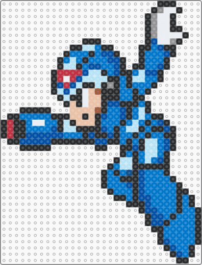 MEGA MAN X - blue