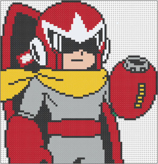 PROTOMAN - gray, red
