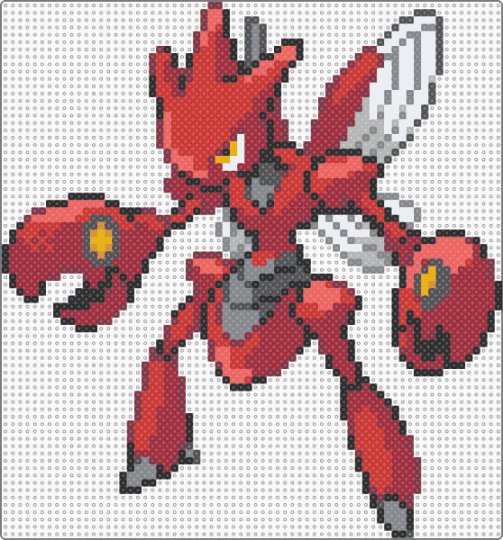 Scizor Gen 5 - red,pokemon,gen 5