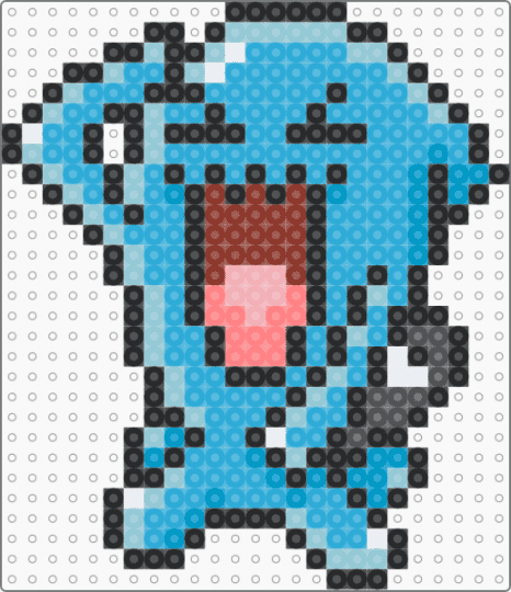 Wob Wob Wobbuffet - light blue,wobbuffet,pokemon