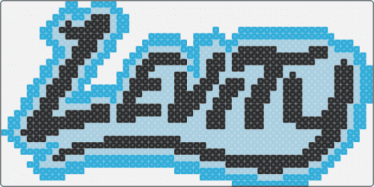 Levity - light blue, white