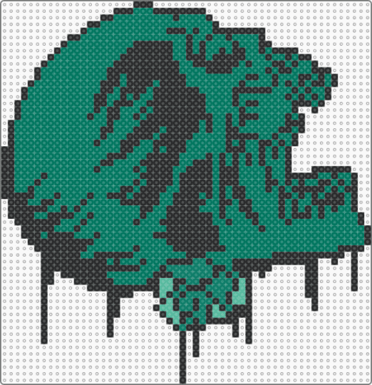 Cry3 - kai wachi,cry wachi,skull,music,dj,drippy,halloween,spooky,black,teal