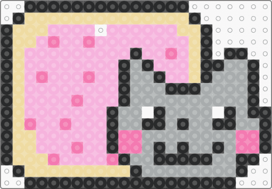 nya cat ( read desc for what teh hole is) - pink