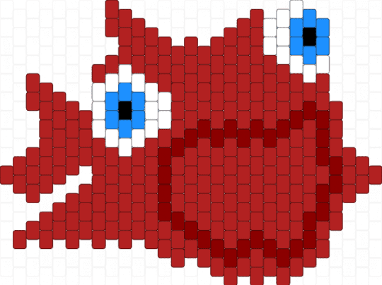 Ugly red fish tadc (2) - red