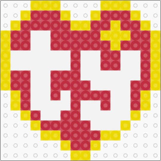 Ty logo - yellow,red