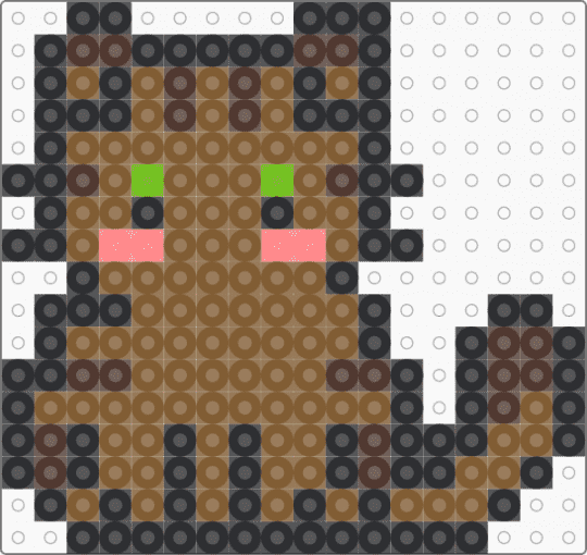 . Brown _ tabby - tan