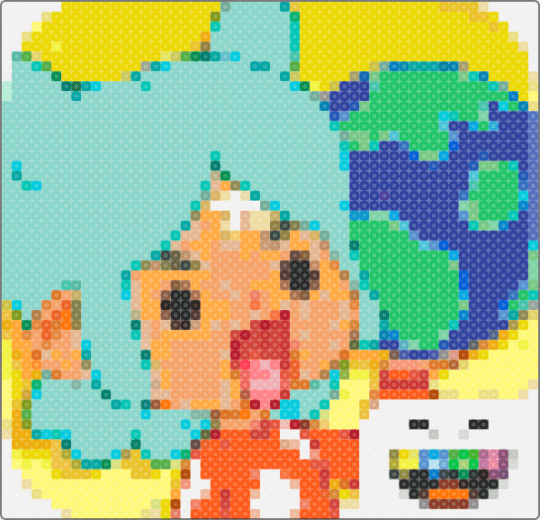 toca boca - yellow,light blue,orange,purple,colorful