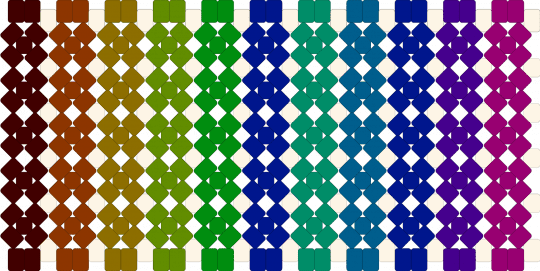 Rainbow - green,purple