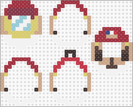 Fred durst (Tamagotchi) limpbizkit - beige, brown, red
