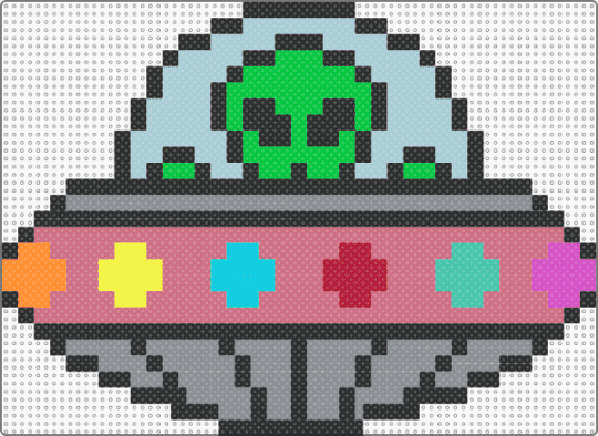 FF UFO x2 - light blue,gray,pink