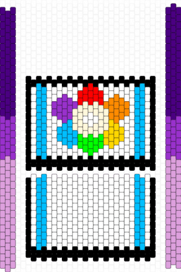 Medkit-dandy’s world - white,purple,light blue,pink