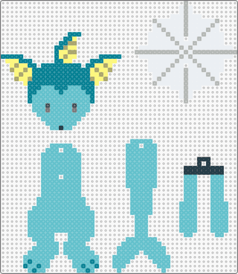vaporeon - teal,animal,dangle,vaporeon,pokemon