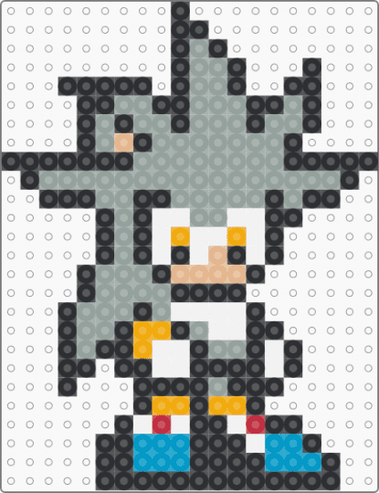 Mini Silver - black,gray