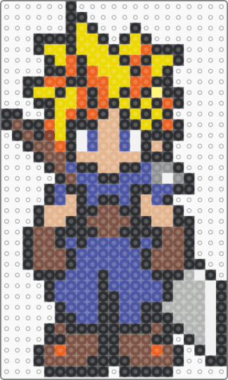 Shedletsky (Forsaken) - Kandi Pad | Kandi Patterns, Fuse Bead