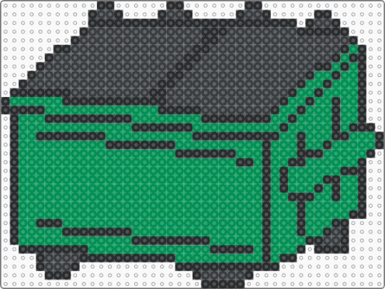Dumpster (Normal) - black,green