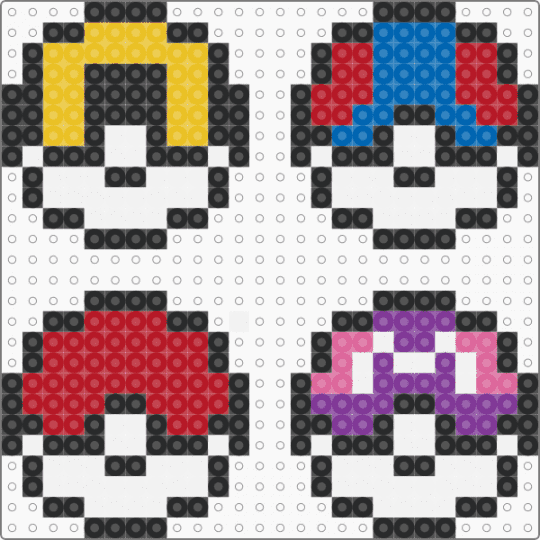 PokeBalls - red