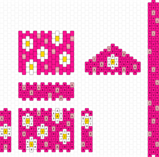 Flowers bag - pink
