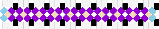 tadc kinger x base cuff! - purple,kinger,tadc,the amazing digital circus,glitch,indie show,kandi,x base,circus